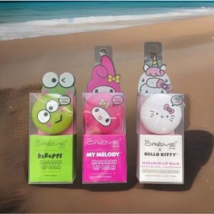 The Creme Shop Sanrio Macaron Lip Balm Hello Kitty My Melody Kerropi